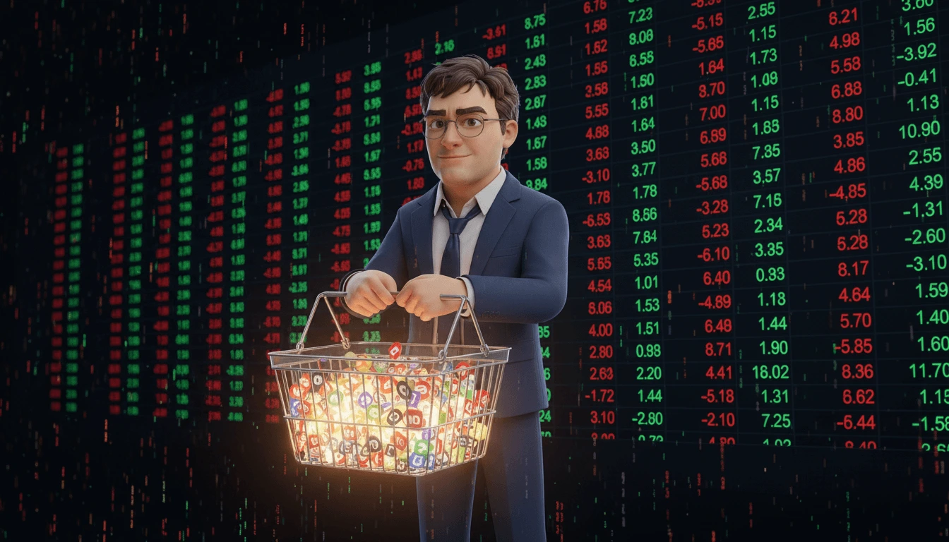 Larry medvěd porovnává jednotlivé akcie s vyváženým ETF portfoliem