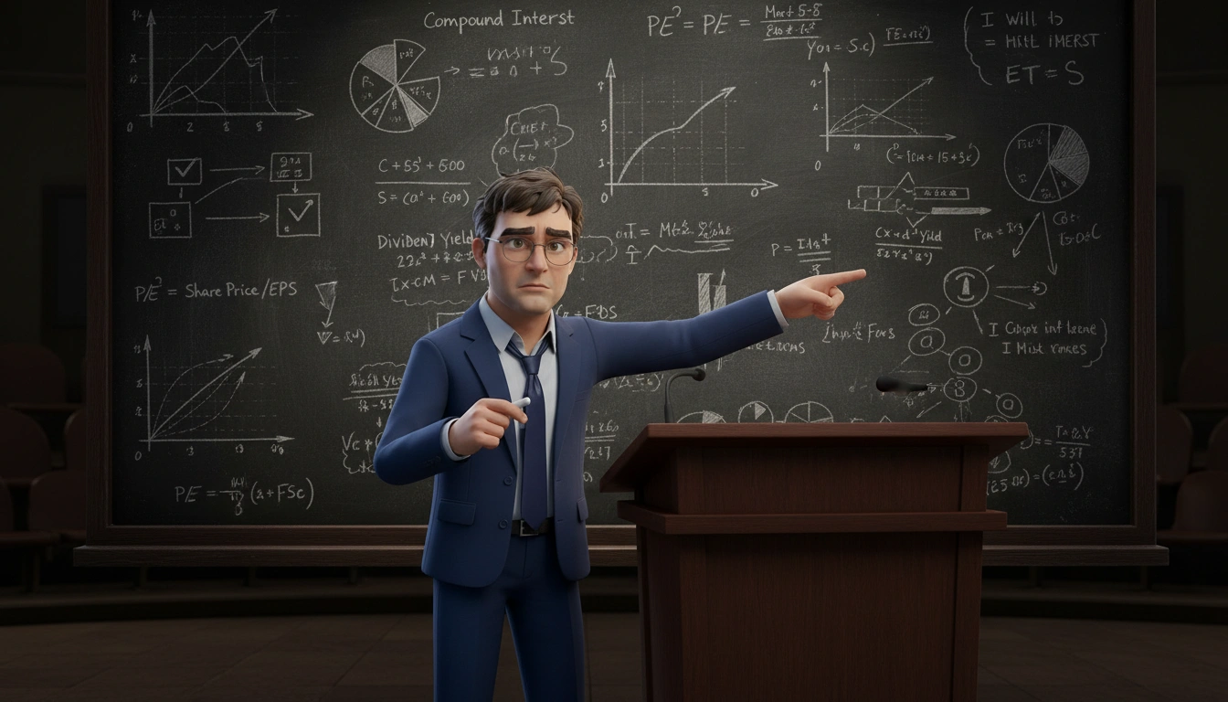 Larry the Bear at the lecture podium — Tsunami Academy