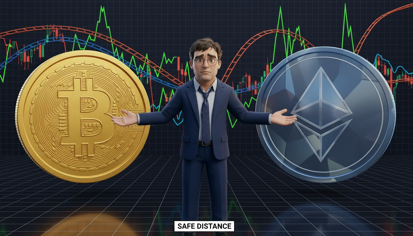 Larry porovnává BTC-USD vs ETH-USD