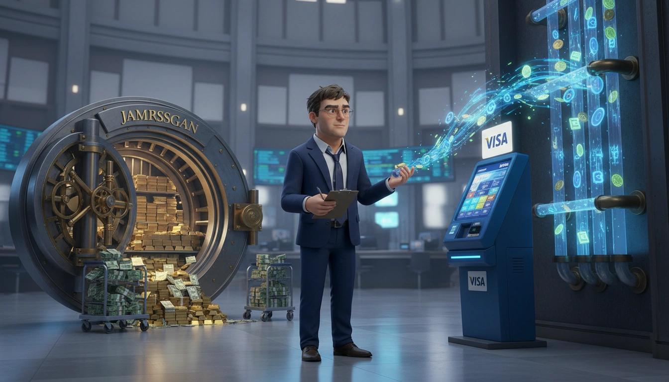 Larry porovnává JPM vs V