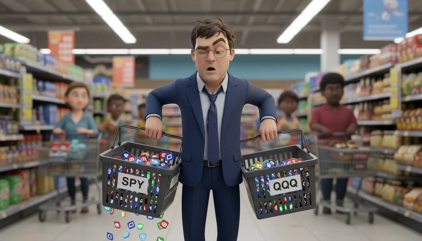 Larry porovnává SPY vs QQQ