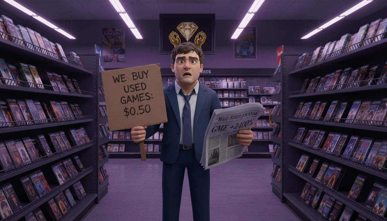 Larry the Bear and GameStop Corporation